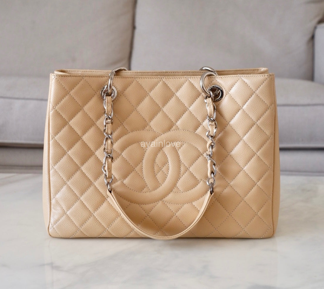 Chanel beige tote online