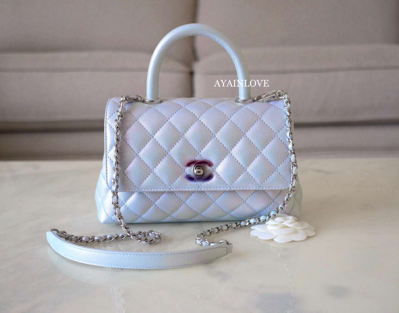 CHANEL COCO HANDLE MINI FULL REVIEW// Size, Price, Which Size