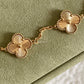 Van Cleef Arpels VCA 5 Motifs Bracelet Guilloche 18KT Yellow Gold Vintage Alhambra