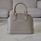 LOUIS VUITTON LV Alma BB Galet Epi Leather Bag Gold Hardware