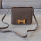 HERMES Constance Mini 18 Etoupe Epsom Gold Hardware B Stamp