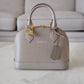 LOUIS VUITTON LV Alma BB Galet Epi Leather Bag Gold Hardware