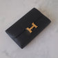 HERMES Constance Noir Black Epsom Long Flap Wallet Gold Hardware