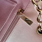 CHANEL 21S Iridescent Light Pink Calfskin Rectangular Mini Bag Light Gold Hardware