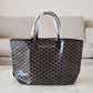 GOYARD St Saint Louis PM Black Tote Bag