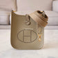 HERMES Mini Evelyne TPM 16 Amazone Beige Marfa Gold Hardware W Stamp