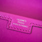 HERMES Jige Elan 29 Veau Swift Clutch Magnolia C Stamp