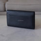 HERMES Constance Noir Black Epsom Long Flap Wallet Gold Hardware