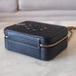 CHANEL Filigree Black Caviar Medium Vanity Case Brushed Gold Hardware