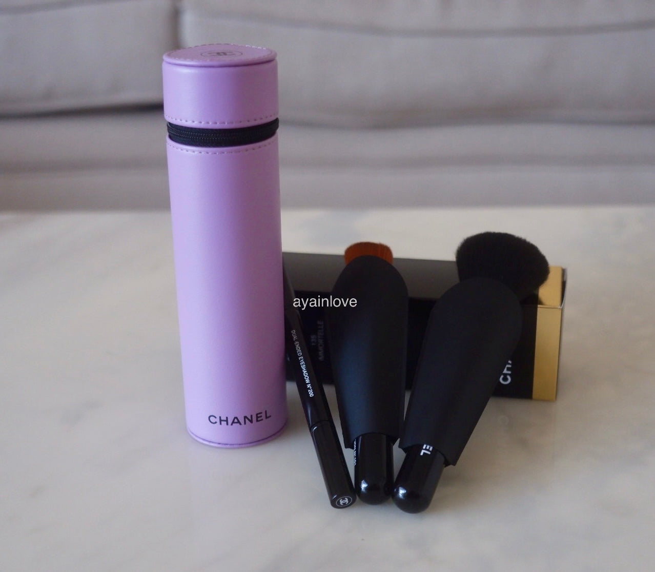 CHANEL Colour Codes Purple Immortelle Brush Set (3 Brushes)