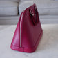 LOUIS VUITTON LV Alma PM Fuchsia Epi Leather Bag Silver Hardware