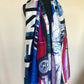 CHANEL Exclusive Silk Large Shawl Scarf Stole CC Car 2016