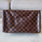 LOUIS VUITTON LV Speedy Bandoulier 30 Damier Ebene Bag Gold Hardware