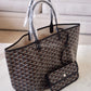 GOYARD St Saint Louis PM Black Tote Bag