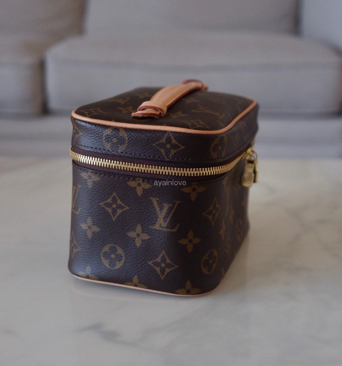 LOUIS VUITTON LV Monogram Mini Nice Bag