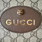 GUCCI Neo Vintage GG Supreme Messenger Camera Bag Gold Hardware