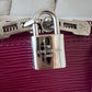 LOUIS VUITTON LV Alma PM Fuchsia Epi Leather Bag Silver Hardware