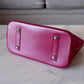 LOUIS VUITTON LV Alma PM Fuchsia Epi Leather Bag Silver Hardware