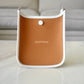 HERMES Mini Neo Evelyne 16 Bicolour Etoupe-Dune/Gris Pale Palladium Hardware W Stamp