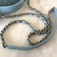 CHANEL 22P Light Blue Caviar Medium Business Affinity Light Gold Hardware