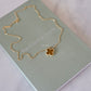 VAN CLEEF ARPELS VCA 18KT Yellow Gold Tiger Eye Vintage Alhambra 2021 Pendant Necklace