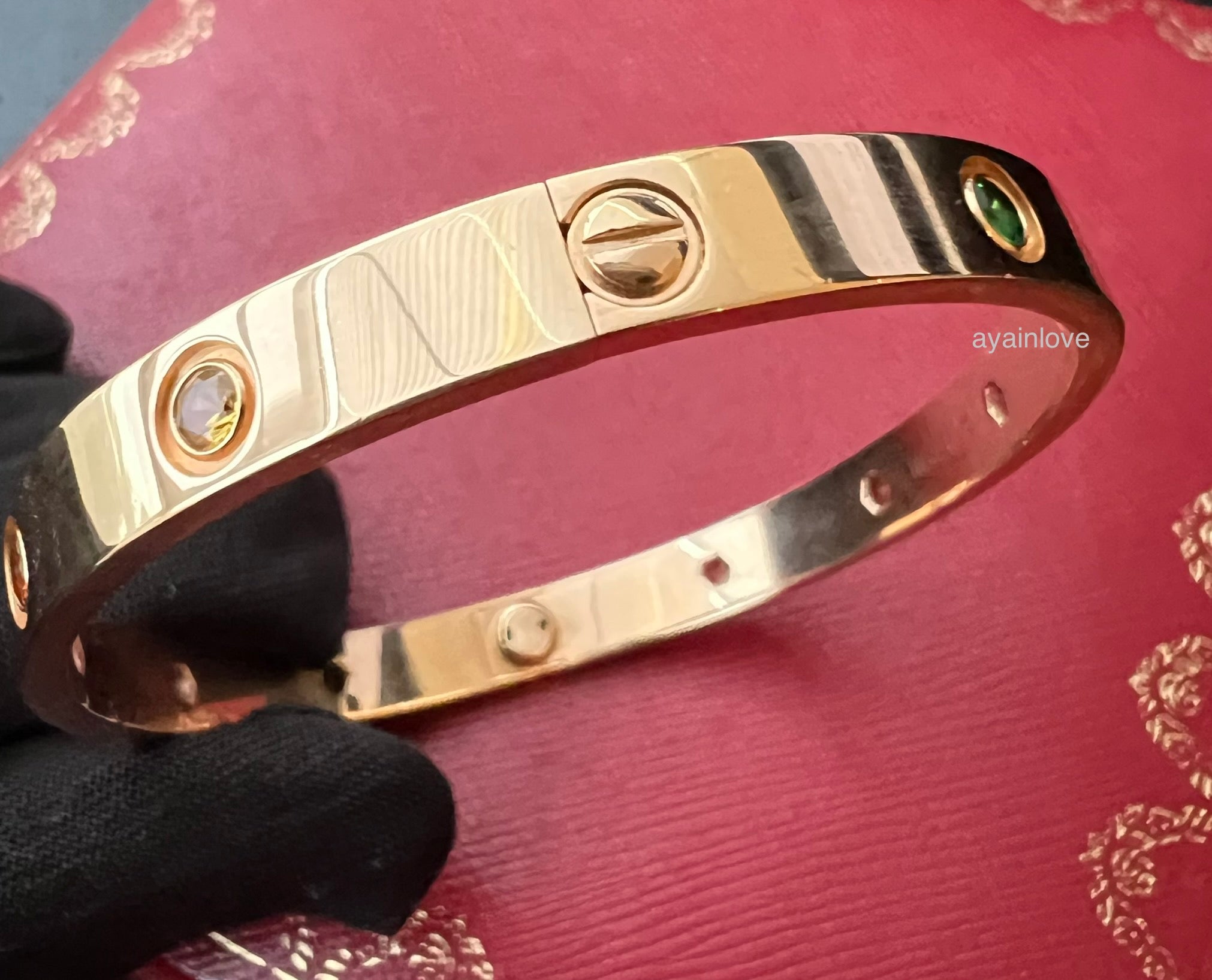 Cartier multicolor love bracelet hotsell