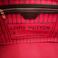 LOUIS VUITTON Neverfull PM Damier Ebene Gold Hardware