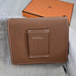 HERMES Roulis Slim Evercolor Gold with Inner Zipped Pouch Palladium Hardware (Z Stamp)