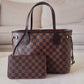 LOUIS VUITTON Neverfull PM Damier Ebene Gold Hardware