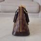 LOUIS VUITTON LV Alma BB Damier Ebene Bag Gold Hardware