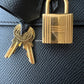 HERMES Kelly 32 Noir Black Epsom Sellier Gold Hardware X Stamp