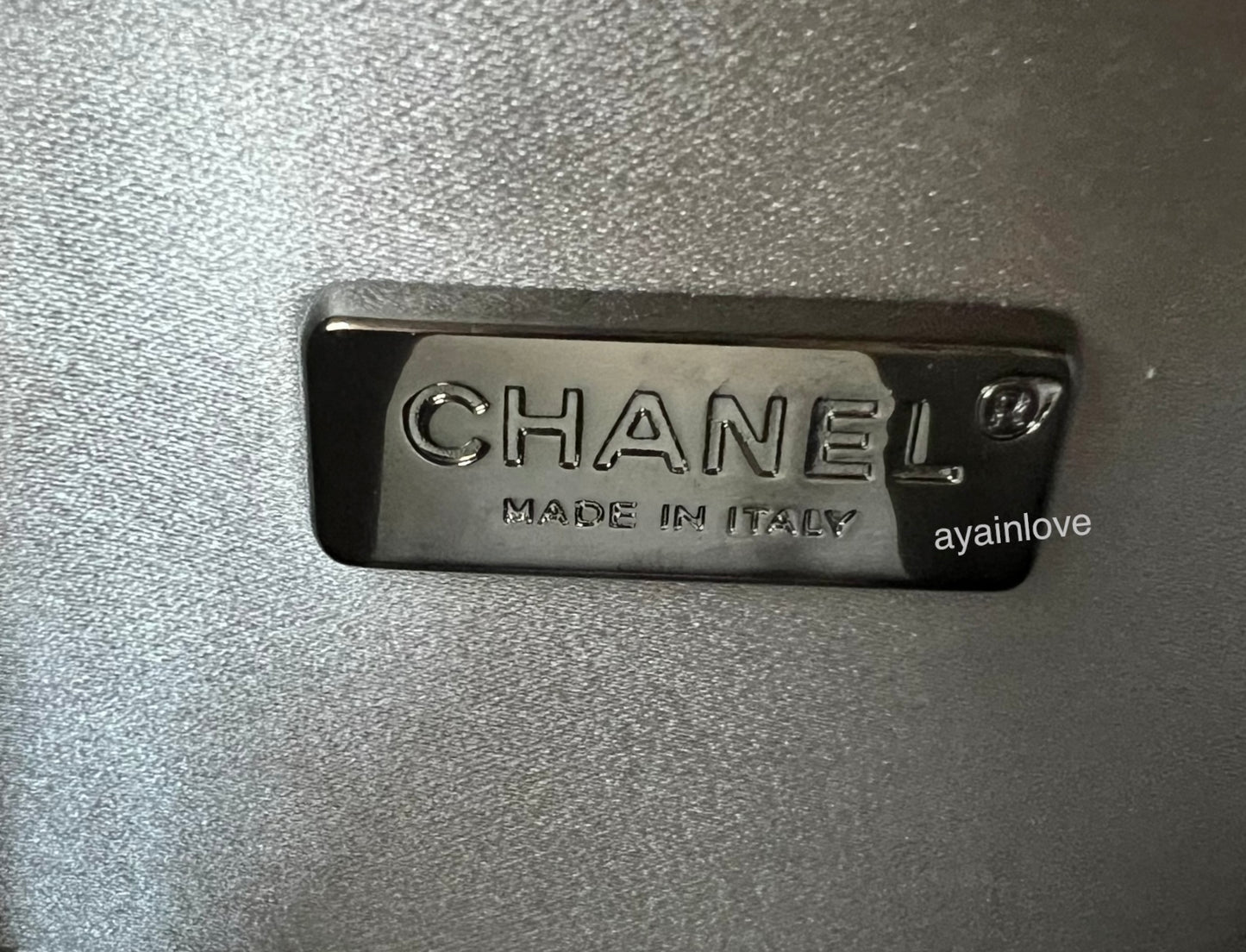 CHANEL 14K Limited Edition Runway Iridescent Silver Goatskin Lait de Coco Milk Carton Bag Shiny Ruthenium Hardware