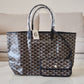 GOYARD St Saint Louis PM Black Tote Bag