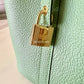 HERMES Picotin Lock 18 Vert Criquet Taurillion Maurice Gold Hardware