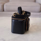 CHANEL Black Caviar Cargo Top Handle Rectangular Vanity 2023 Gold Hardware