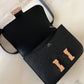 HERMES Constance Mini 18 Noir Black Epsom Rose Gold Hardware W Stamp