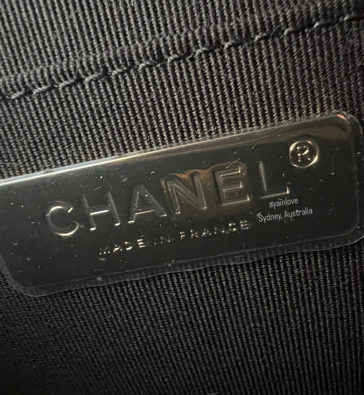 CHANEL 21K Black Lamb Skin Quilted Small Secret Box Vanity Bag Light Gold Hardware