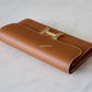 HERMES Constance To Go 18 CTG Clutch Gold Epsom Gold Hardware Z Stamp