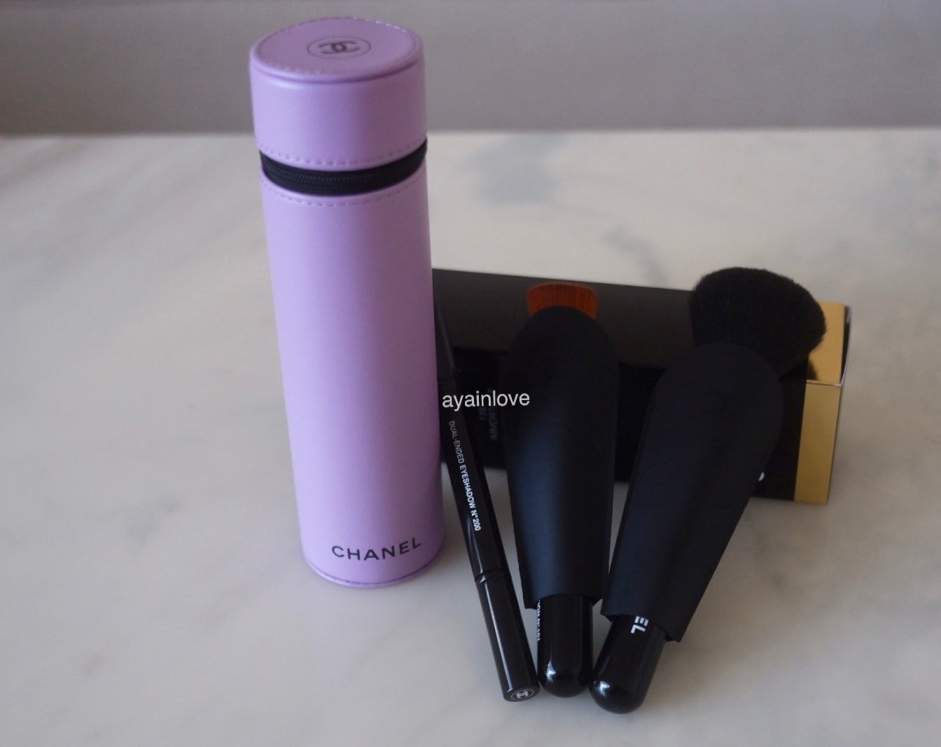 CHANEL Colour Codes Purple Immortelle Brush Set (3 Brushes)