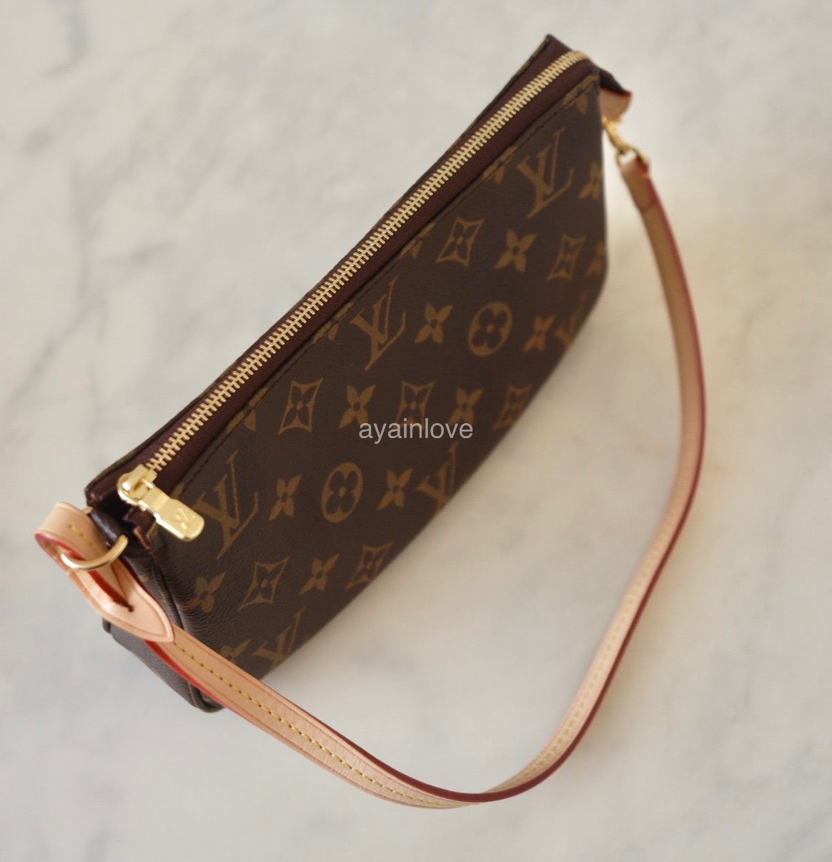 LOUIS VUITTON LV Pochette Accessoires *Old Version* Monogram Canvas Bag