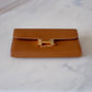 HERMES Constance To Go 18 CTG Clutch Gold Epsom Gold Hardware Z Stamp