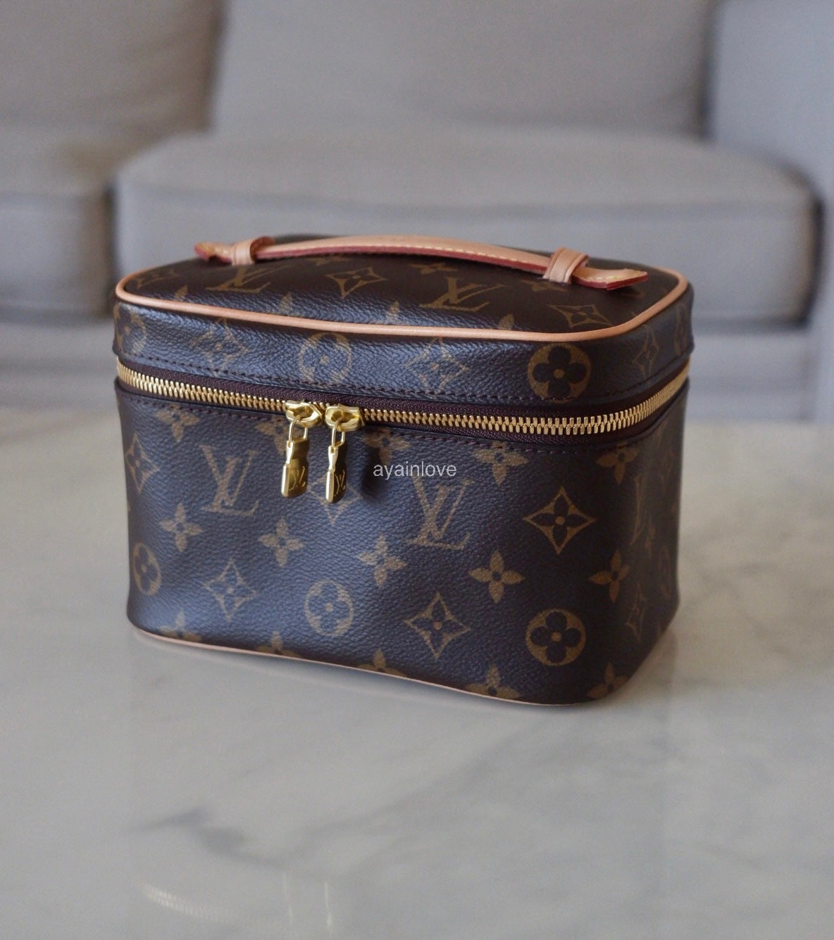 LOUIS VUITTON LV Monogram Mini Nice Bag