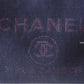 CHANEL Navy Blue Canvas Small Medium 34 cm Deauville *Microchipped* Tote Bag Silver Hardware