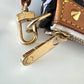 LOUIS VUITTON Pochette Accessories Black Multicolour Murakami Bag Gold Hardware