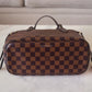 LOUIS VUITTON Neverfull PM Damier Ebene Gold Hardware