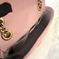 Gucci GG Marmont Mini Matelassé Pink Leather Shoulder Bag