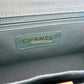 CHANEL 22P Light Blue Caviar Medium Business Affinity Light Gold Hardware