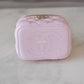 CHANEL 22S Light Pink Lamb Skin Square Vanity on Coco Chain Strap Light Gold Hardware