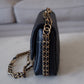 CHANEL 23C Black Caviar CC You 24cm Small Flap Bag Gold Hardware