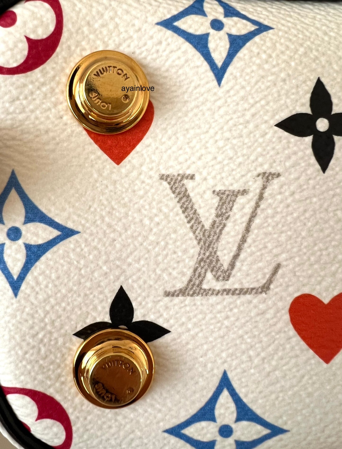 LOUIS VUITTON LV Vanity PM Game On White Gold Hardware – AYAINLOVE CURATED  LUXURIES
